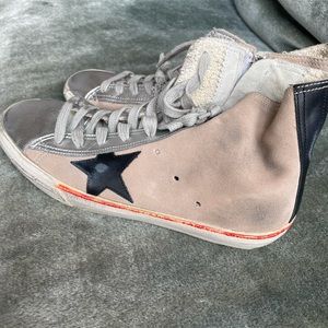 Golden Goose hightops size 8.